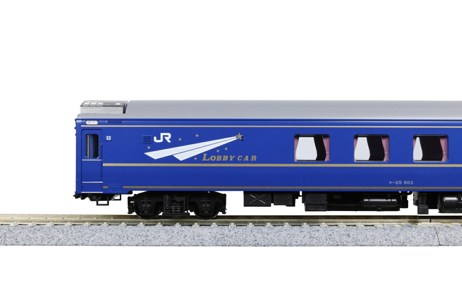 KATO 1-574 (HO) Sleeper Express Hokutosei OHA 25-500 Series Lounge Car - BanzaiHobby