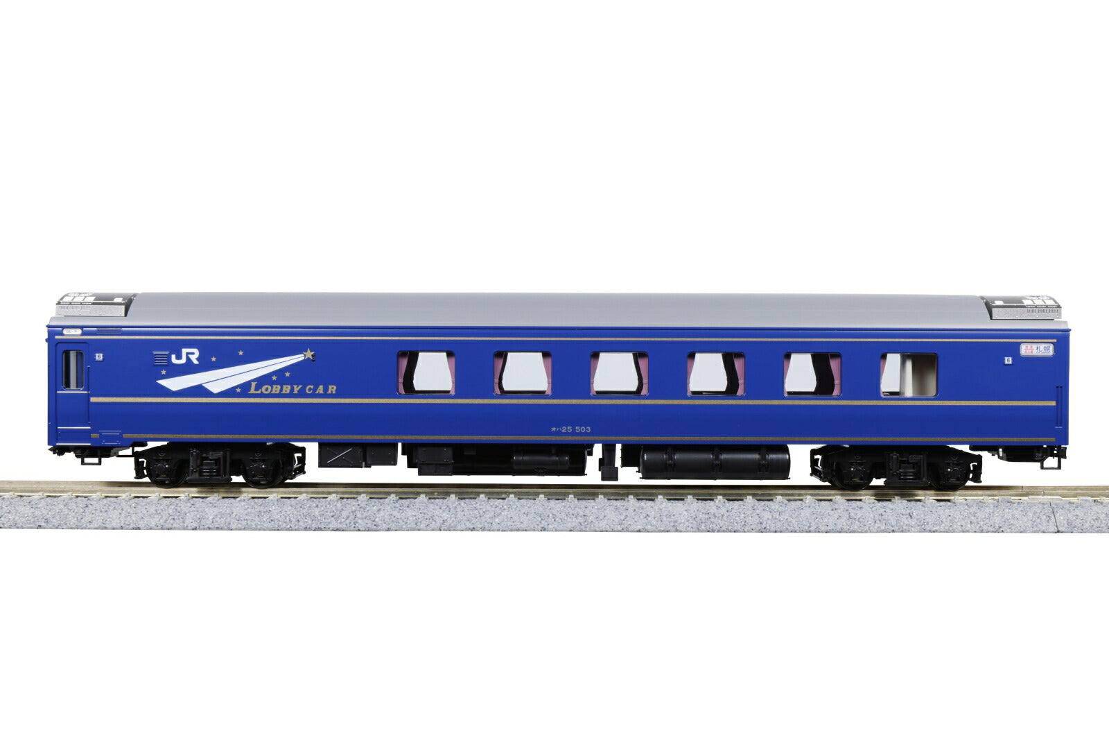 KATO 1-574 (HO) Sleeper Express Hokutosei OHA 25-500 Series Lounge Car - BanzaiHobby