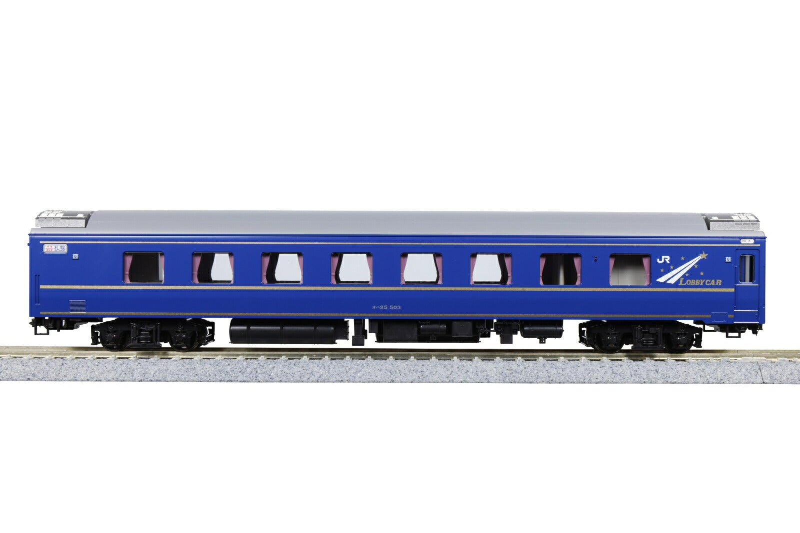 KATO 1-574 (HO) Sleeper Express Hokutosei OHA 25-500 Series Lounge Car - BanzaiHobby