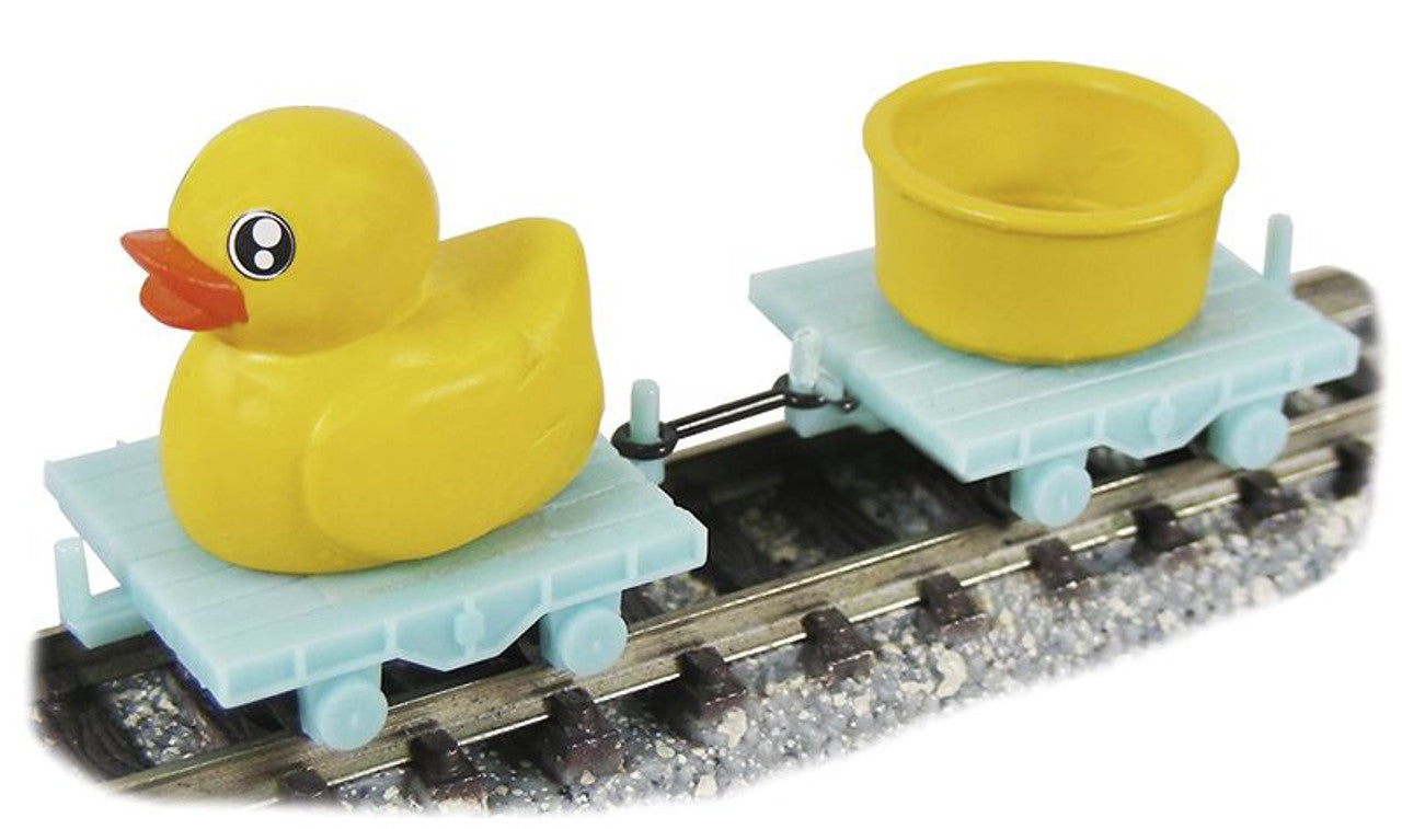 TGW JT-04 Rail Bath Duckling & Bathtub (with Trolley) - BanzaiHobby
