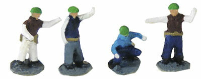 TGW NF-09 Construction Worker (4 Figures) - BanzaiHobby