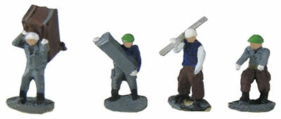 TGW NF-11 Construction Worker (4 Figures) - BanzaiHobby