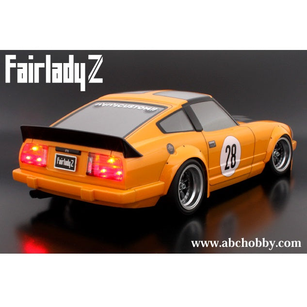ABC Hobby 67135 1/10 Fairlady Z S130 Works with Overfenders - ABC Hobby Banzai Hobby
