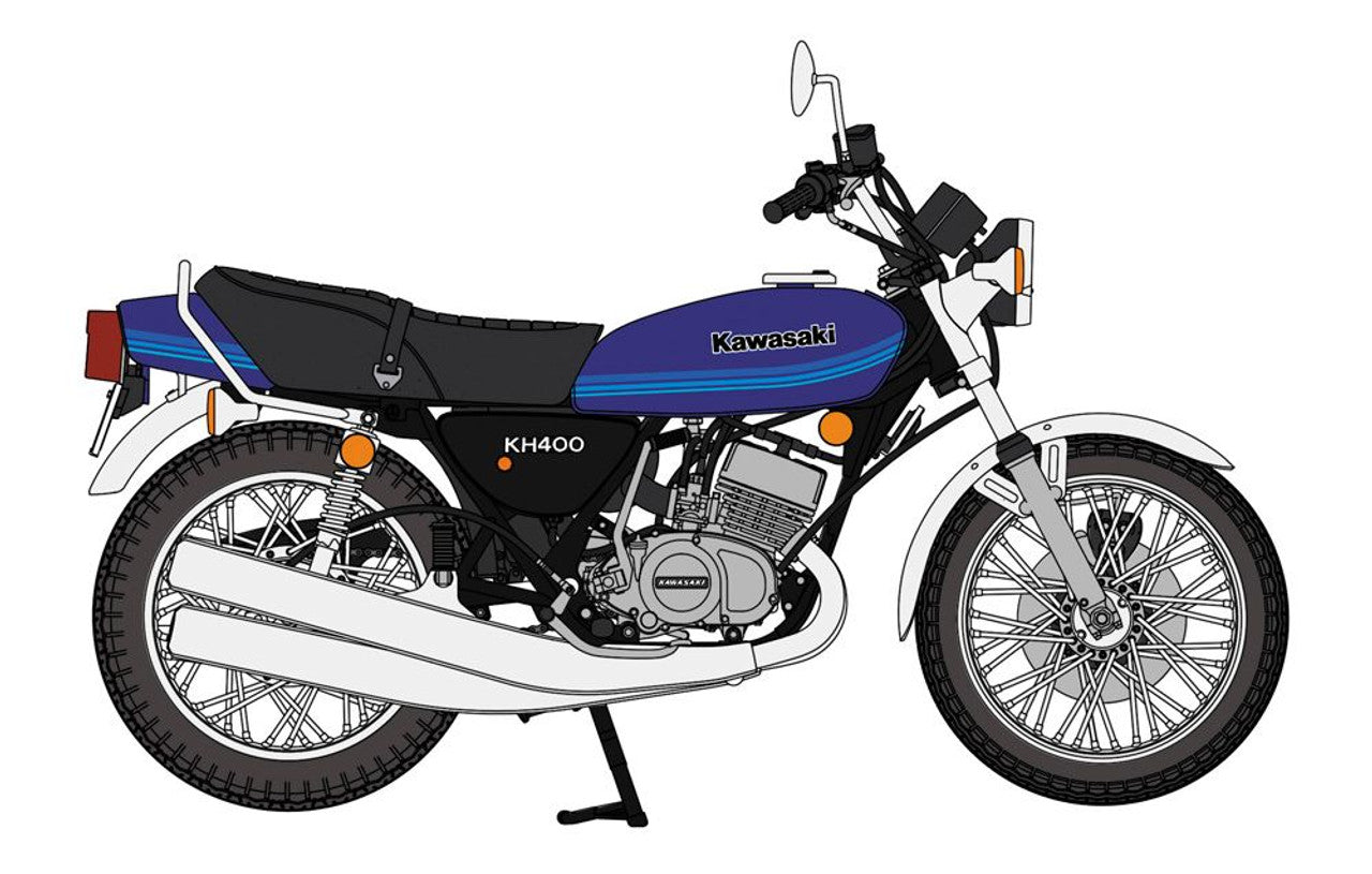 常識的な値引交渉可ハセガワKH400カスタム・プラモデル完成品ケース付き カワサキ KH400-A7 | 株式会社 ハセガワ