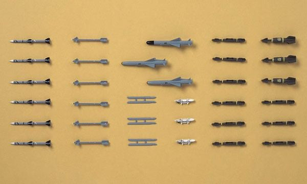 Hasegawa X72-10 1/72 JASDF Aircraft Weapons I (JASDF Missiles and Launcher Set)