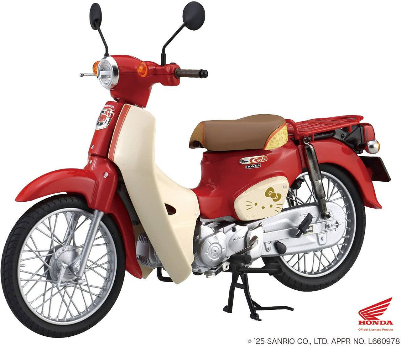 Fujimi 12NX-1101 1/12 Honda Super Cub 50 Type Hello Kitty