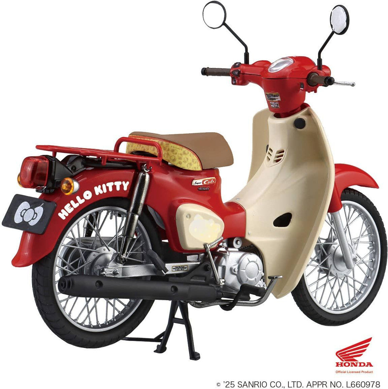 Fujimi 12NX-1101 1/12 Honda Super Cub 50 Type Hello Kitty