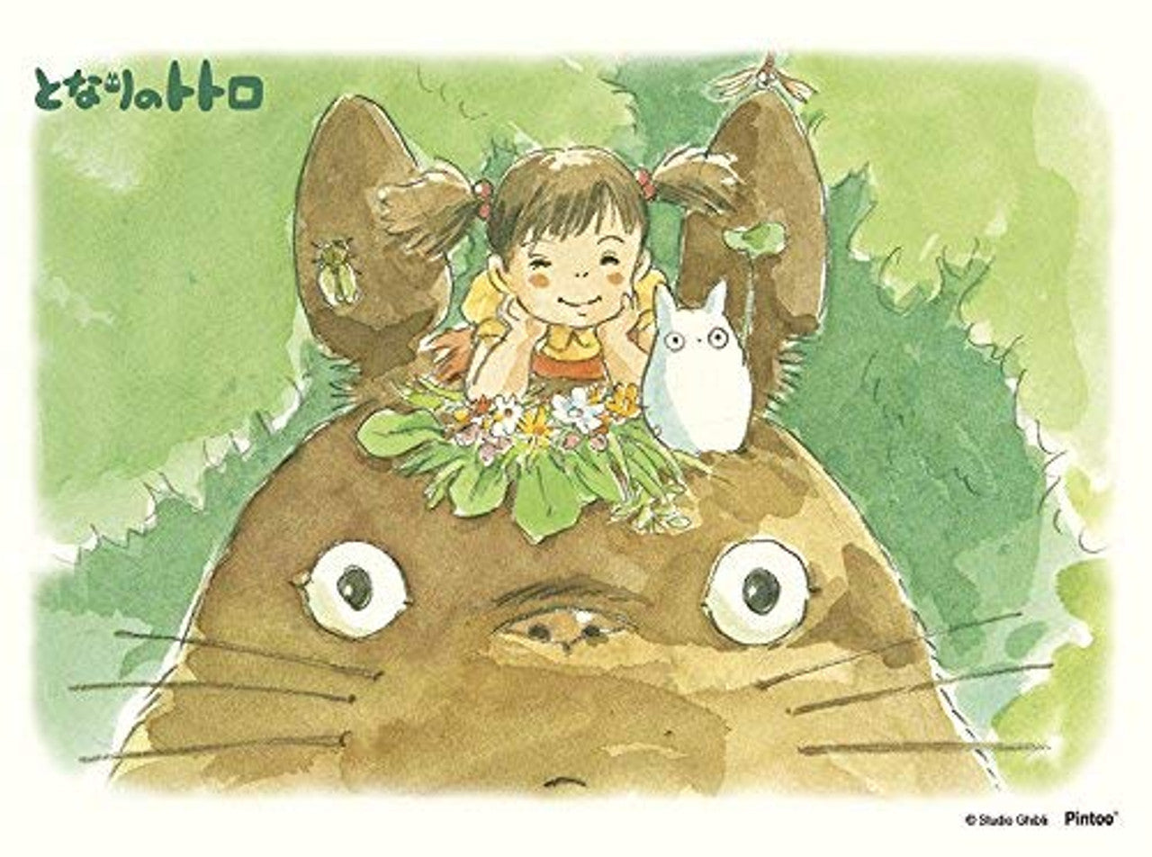 Ensky MA-04 Mame Puzzle MA-04 On My Head 150P My Neighbor Totoro - Bean Puzzle (150 Pieces) - BanzaiHobby