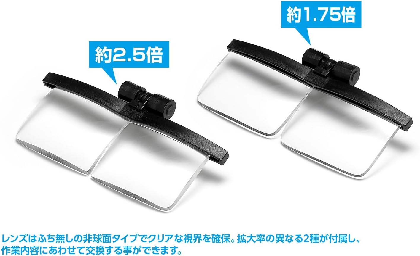 Wave HT-069 HG Wire Band Type Head Loupe Hobby Tool Series - BanzaiHobby