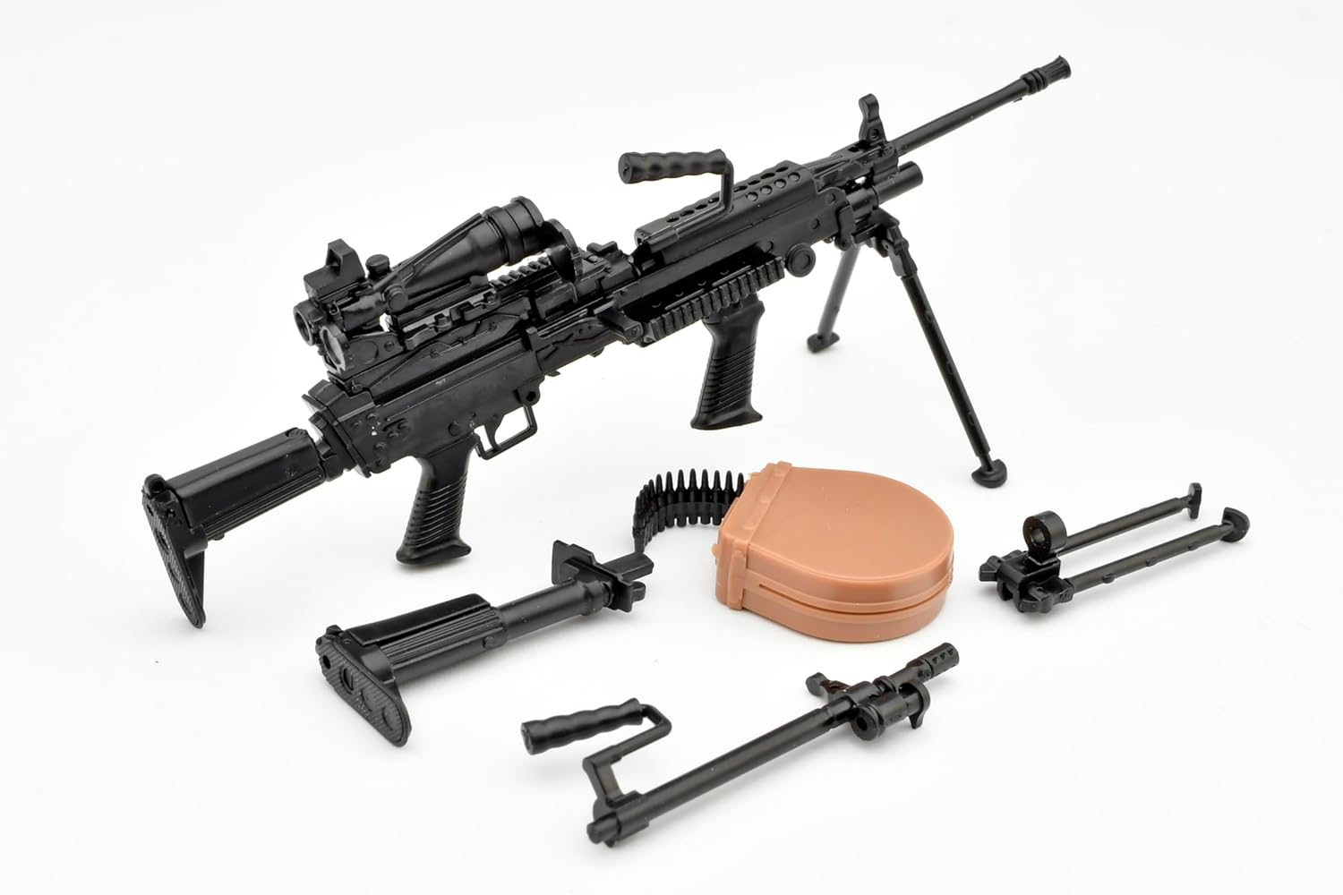 Tomytec Little Armory LA094 M249 Upgrade Type Plastic Model - BanzaiHobby