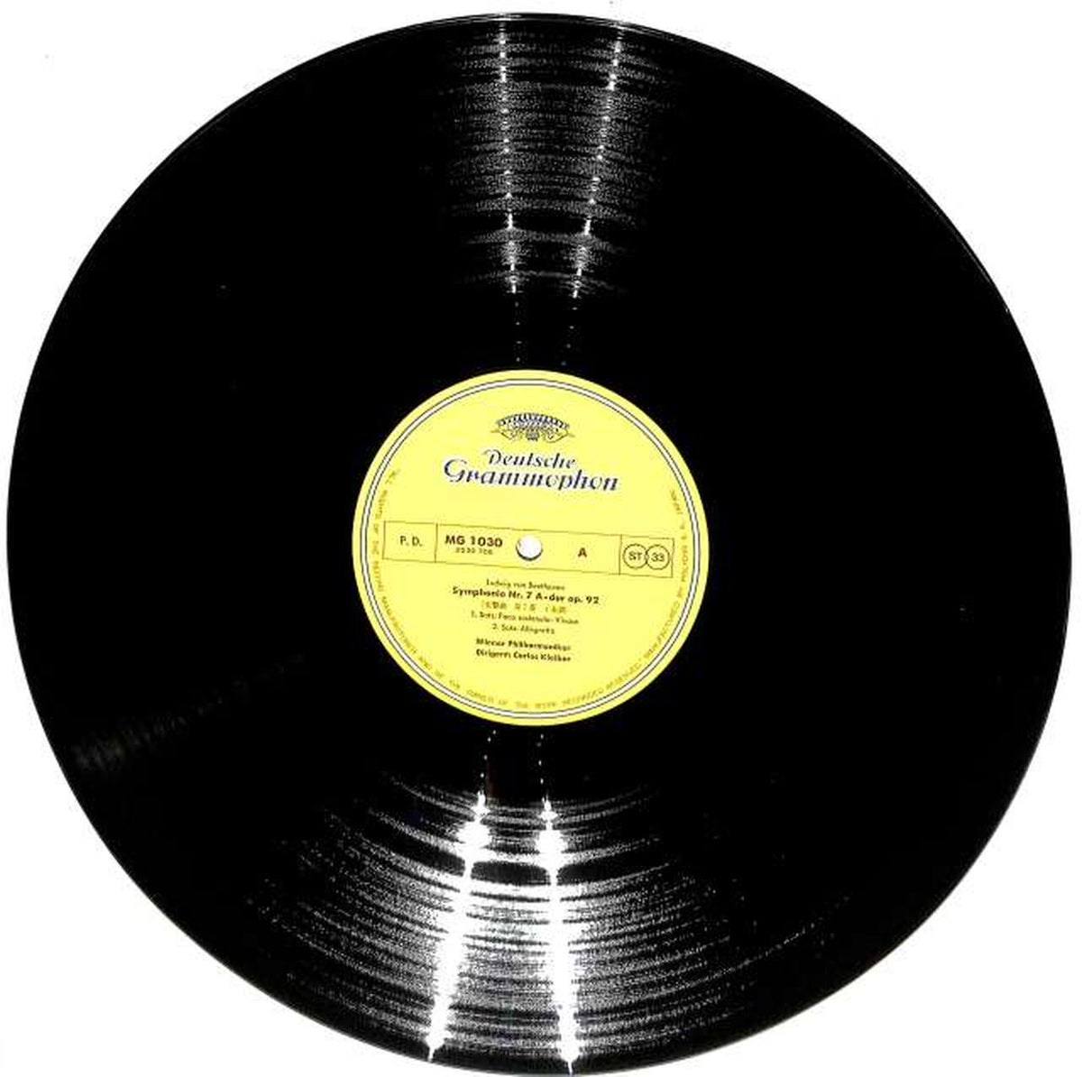 Polydor Beeth^Ven Symphony No. 7 Kleiber MG-1030