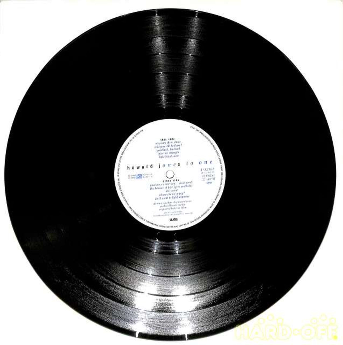 Warner Pioneer Howard Jones "One to One" P-13401