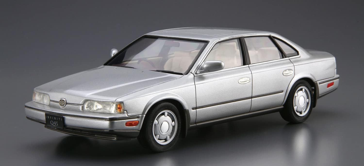 Aoshima 1/24 The Model Car No. 89 Nissan G50 President JS/Infiniti Q45 '89