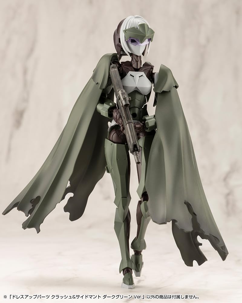Kotobukiya MO007 M.S.G Modeling Support Goods Dress Up Parts Crash & Side Mantle Dark Green Ver. - BanzaiHobby