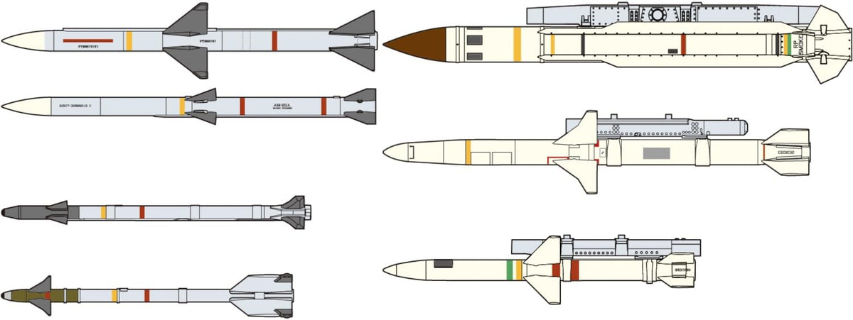 Fine Molds FF105 1/72 US Aircraft Missile Set 3