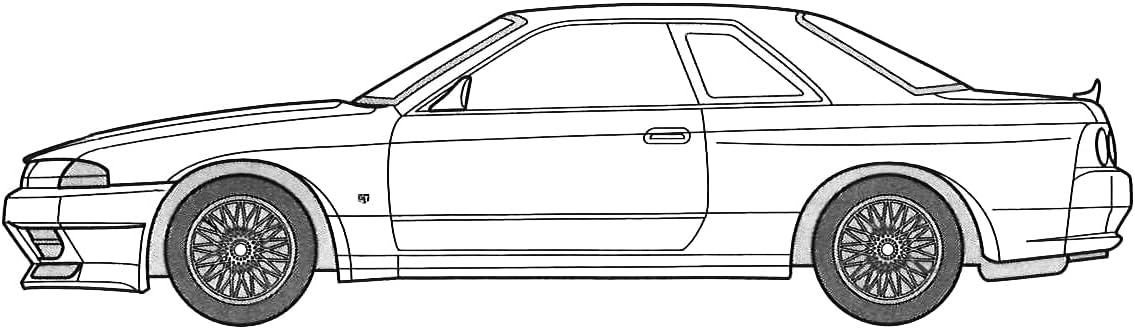 Fujimi 1/24 Wangan Midnight Series No.3 Nissan Skyline GT-R (R32) Reina - BanzaiHobby