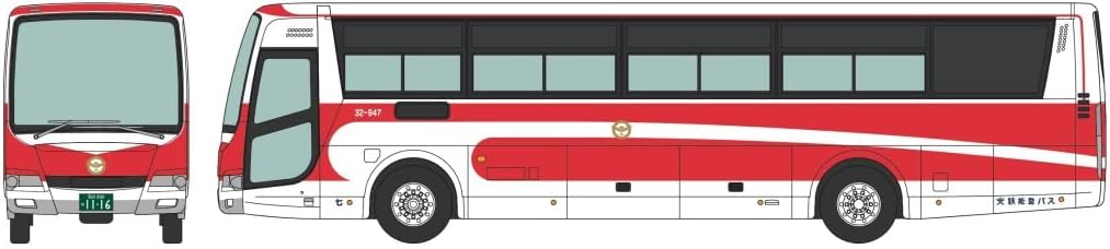 Tomytec Bus Collection Hokuriku Railway 80th Anniversary Successive Color 4 Bus Set (N scale) - BanzaiHobby