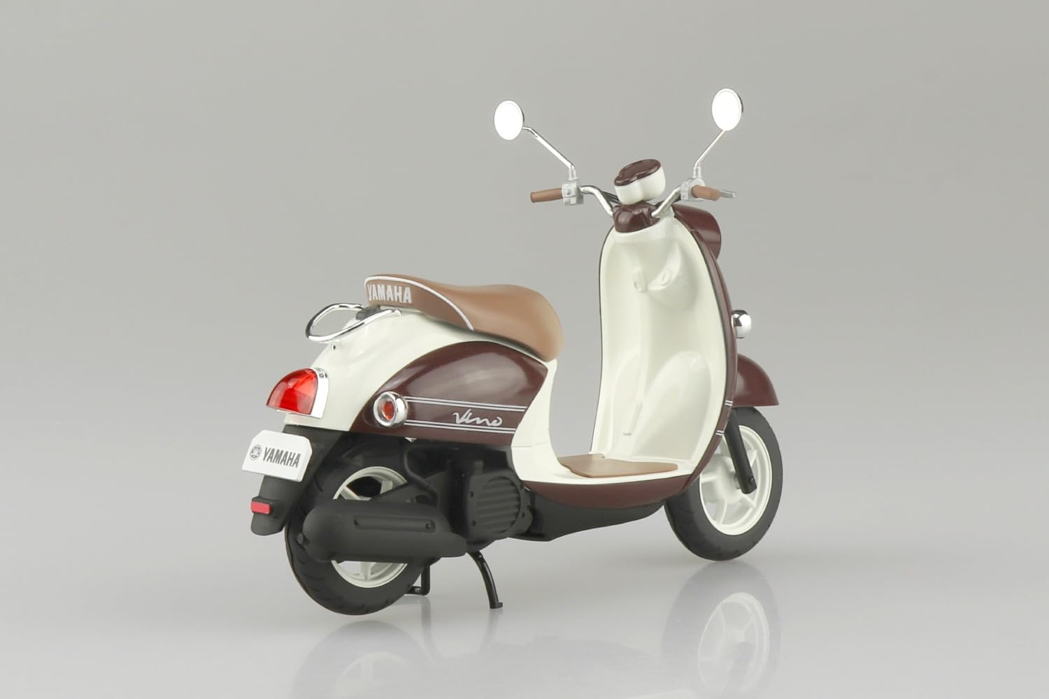 Aoshima 1/12 The Bike No.61 Yamaha Vino '16 Dark Reddish Gray Metallic 2 (Dark Brown) - BanzaiHobby