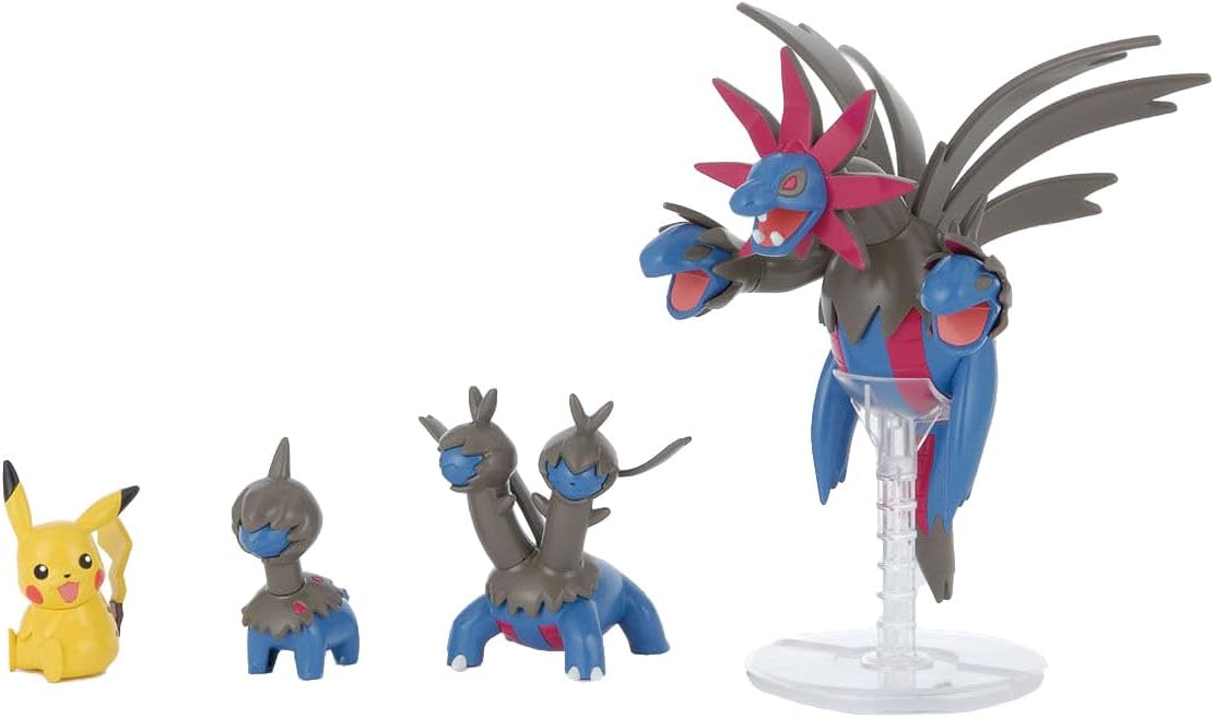 Bandai Pokemon Plamo Collection No.22 Evolution Series, Southern Sandra Evolution Set (New Packaging Version) - BanzaiHobby