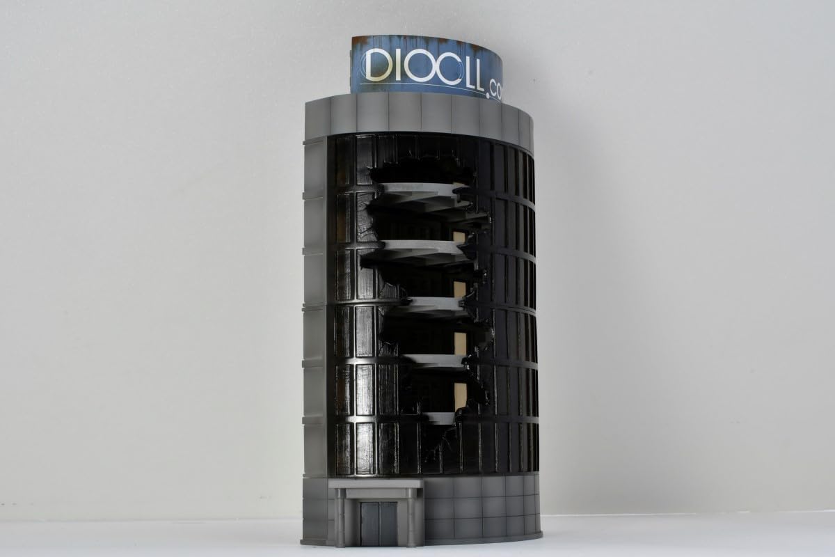 Tomytec 323723 1/144 GeoColle Combat Series DCM23 Office Building - BanzaiHobby