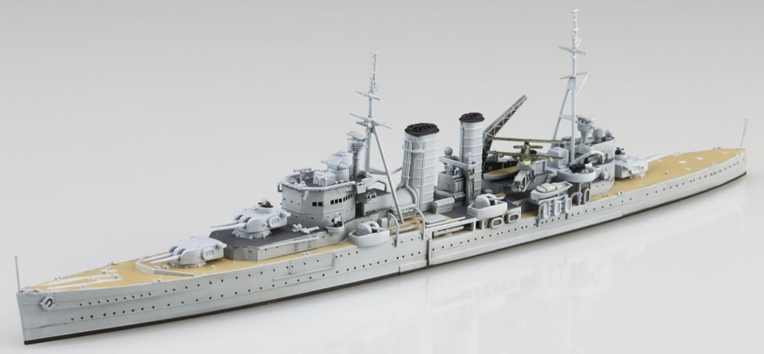 Aoshima WL807 1/700 British Heavy Cruiser HMS Exeter - BanzaiHobby