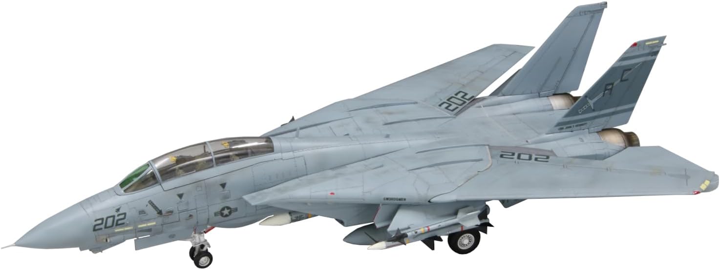 Fine Molds FP53 1/72 Aircraft Series US Navy F-14A Tomcat Gulf War Plastic Model - BanzaiHobby
