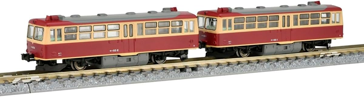 TOMIX 98142 N Gauge JNR Kiha 03 Rail Bus Set - BanzaiHobby