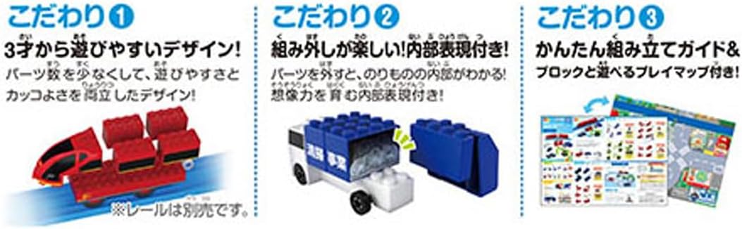 Tomica Plarail Block Entry Set - BanzaiHobby