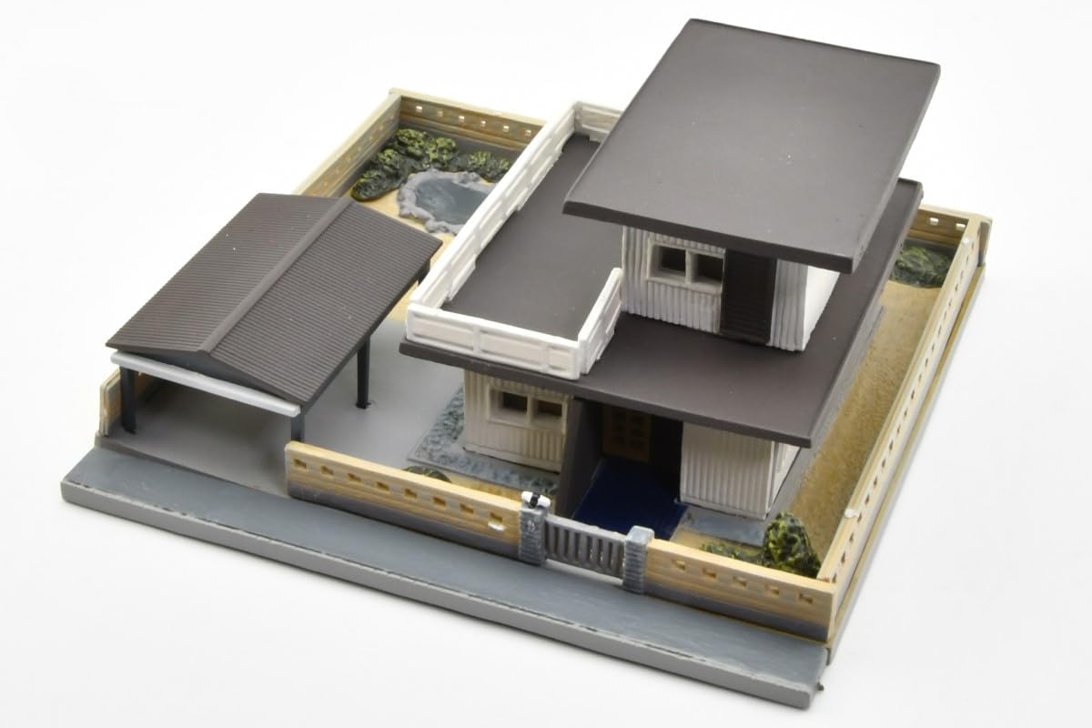 TOMYTEC Building Collection 014-2 Modern House D2 - BanzaiHobby