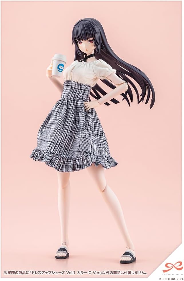 Kotobukiya MV021 1/10 Dress-up Shoes Vol.1 Color C Ver. (Sousai Shoujo Teien) - Kotobukiya Banzai Hobby