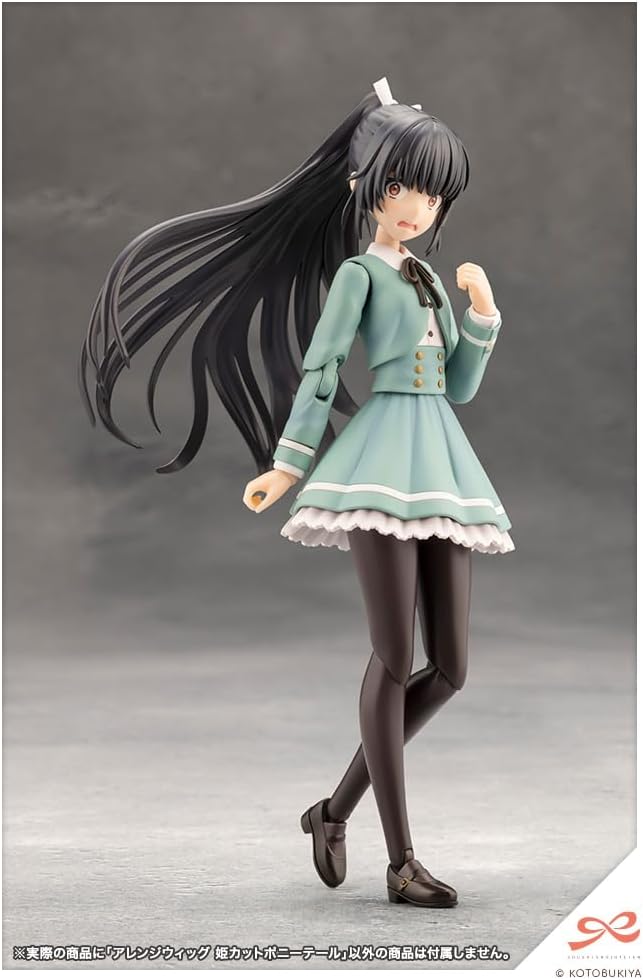 Kotobukiya JK066 1/10 Arrange Wig Hime Cut Pony Tail (Sousai Shojo Teien) - BanzaiHobby
