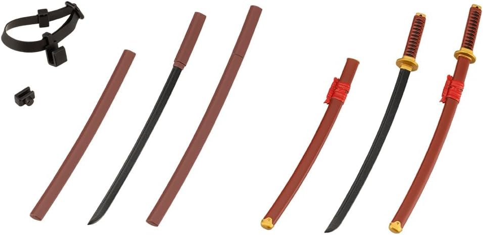 Kotobukiya MW56 M.S.G Modeling Support Goods, Weapon Unit 56, Japanese Sword 2 (Black Sword) - BanzaiHobby