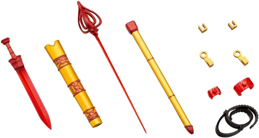 Kotobukiya GE010 M.S.G Modeling Support Goods Virtua Style 10 Sword Set B Flamerite Ver. - BanzaiHobby