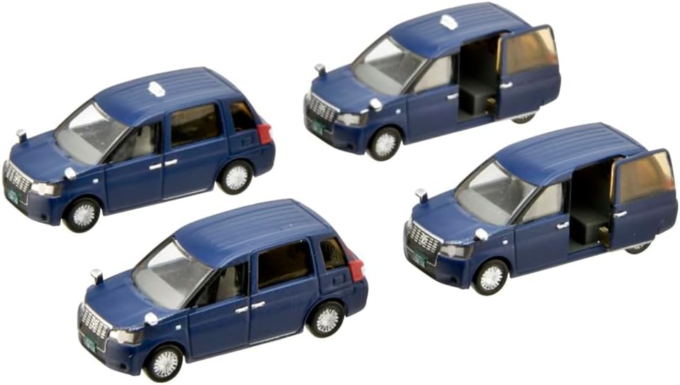 TOMYTEC The Car Collection Series Basic Set (Select) JPN Taxi Deep Blue - BanzaiHobby