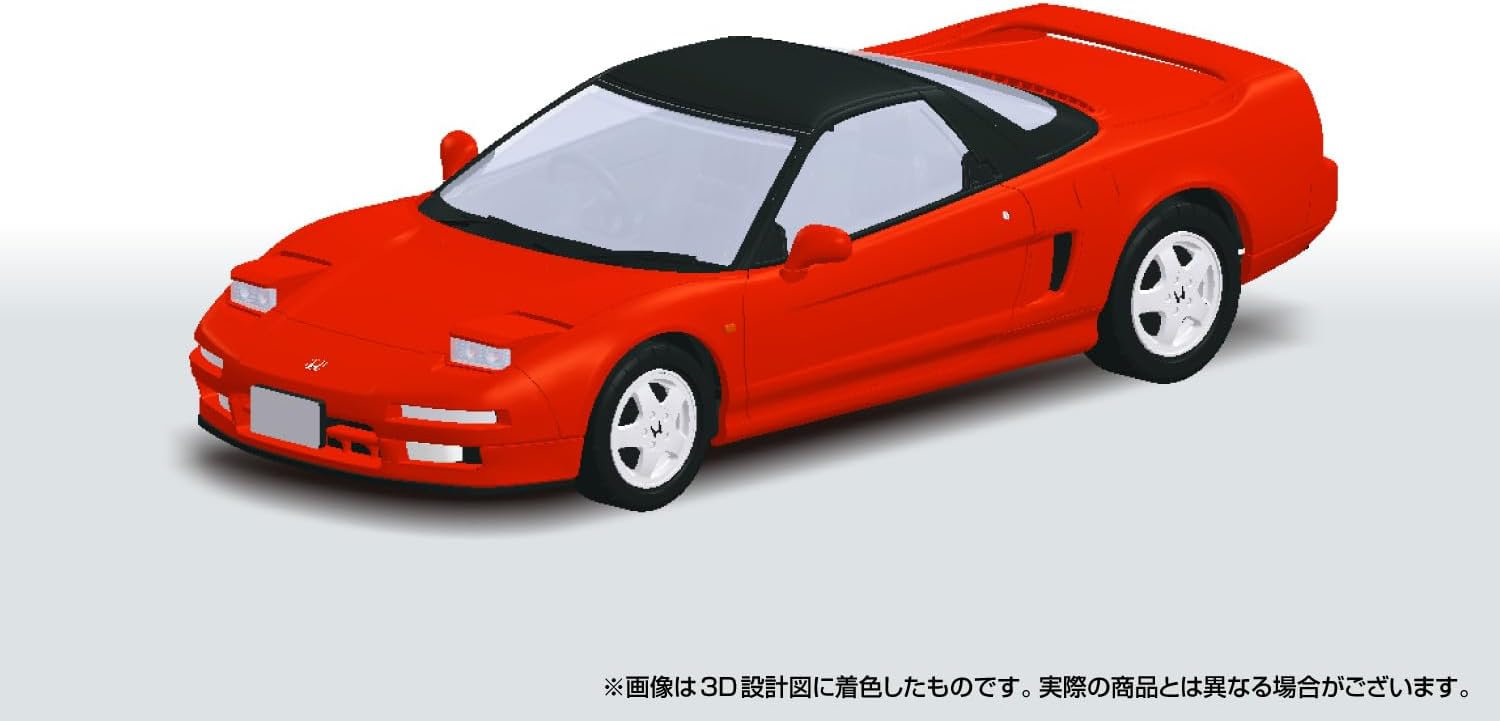 Aoshima 1/32 RakuPla Snap Kit No.19-FR Honda NA1 NSX (Formula Red) - BanzaiHobby