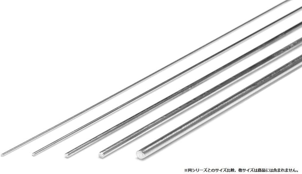 Wave OP-634 Option System Series AL Line 0.08 inch (2.0 mm) Diameter, 3 Pieces, Hobby Material - BanzaiHobby