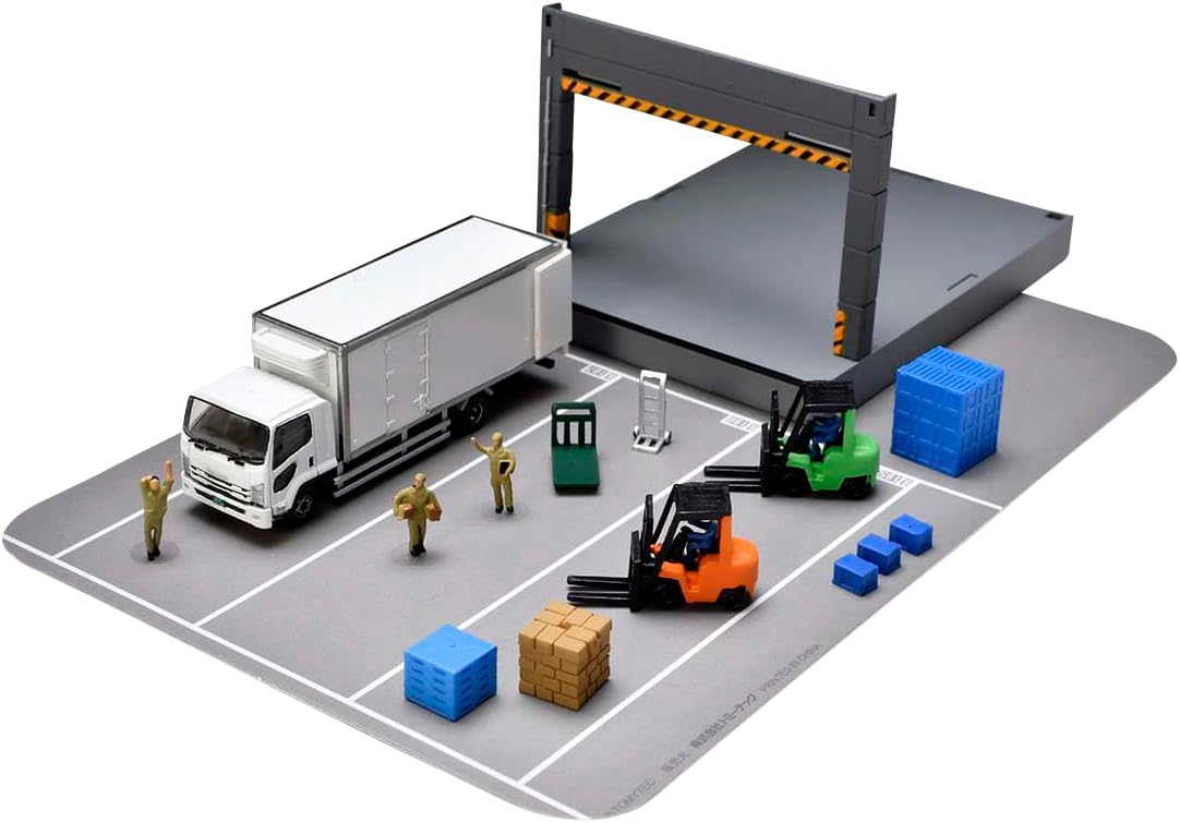 Tomytec The Truck Collection Torakore Logistics Site Track Set A - BanzaiHobby