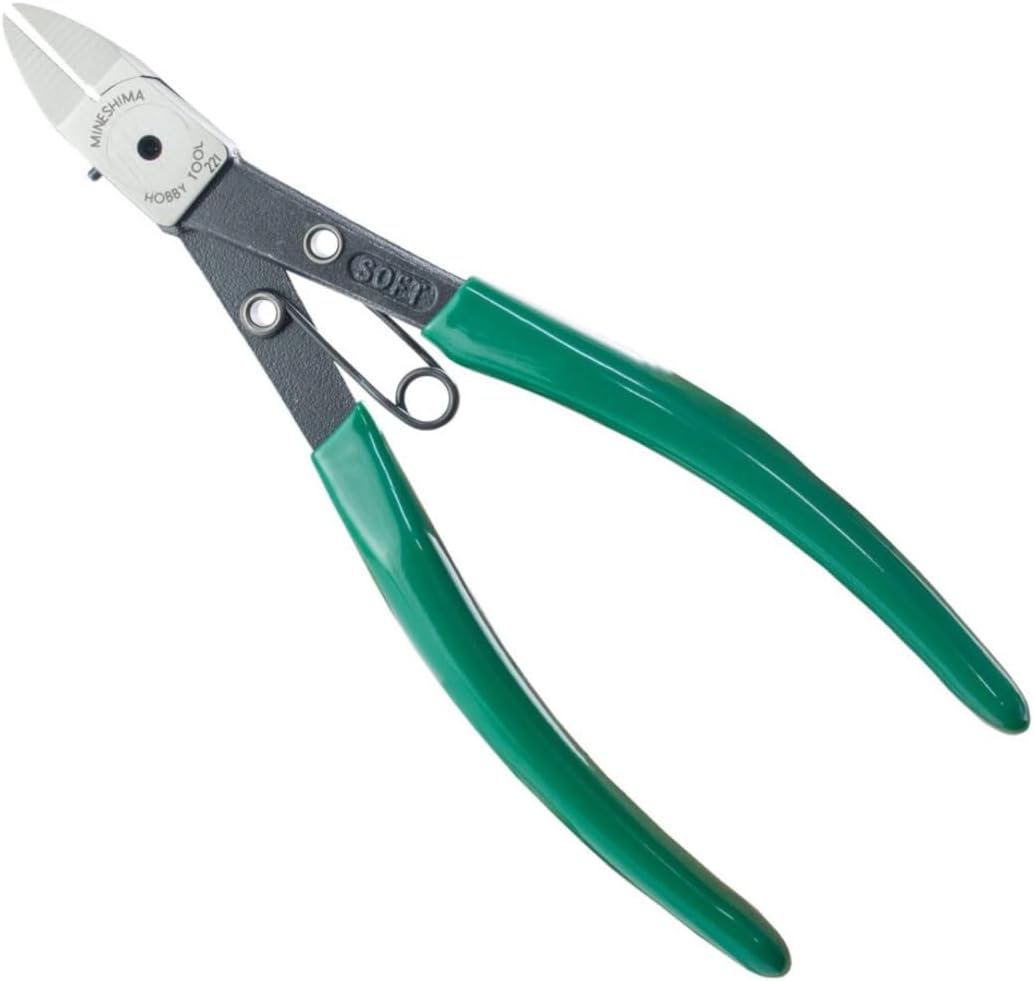 Mineshima D-108 Technical Tool High-Power Plastic Nippers 145mm - BanzaiHobby