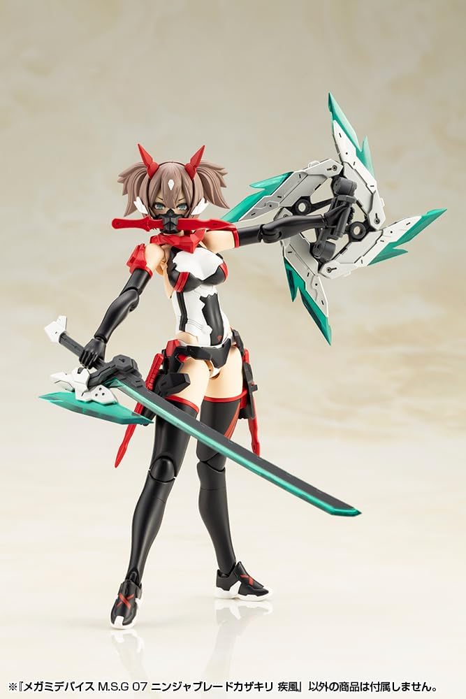 Kotobukiya KP818J Megami Device M.S.G 07 Ninja Blade Kazakiri Gale - BanzaiHobby
