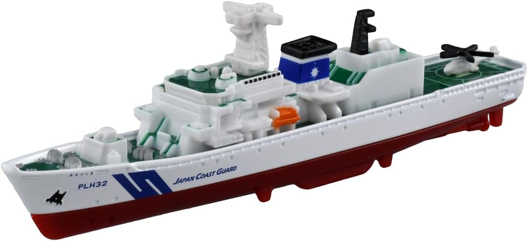 Tomica Long 140 Japan Coast Guard Patrol Boat Akitsushima PLH32 - BanzaiHobby