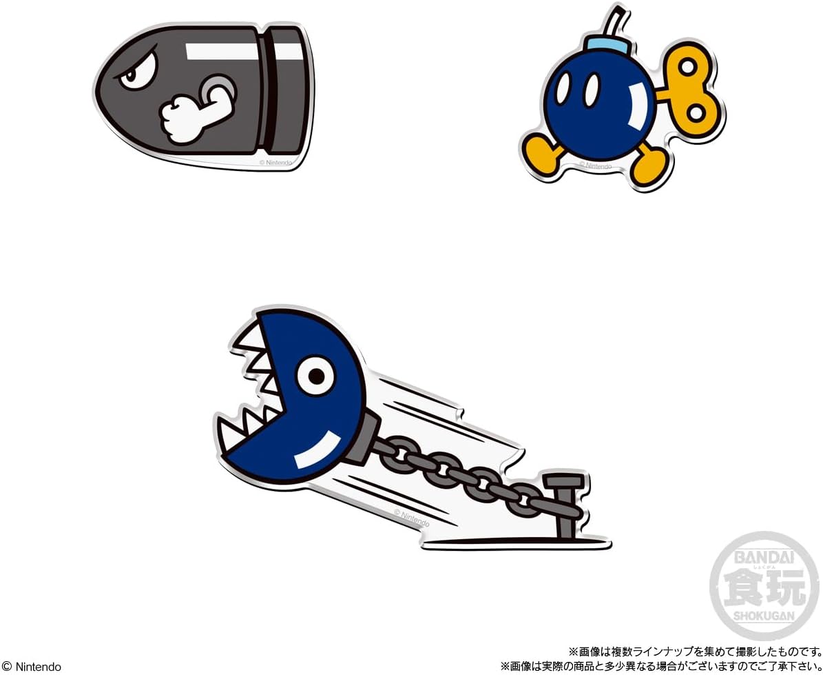 Bandai Super Mario Character Magnets (set of 14) - BanzaiHobby