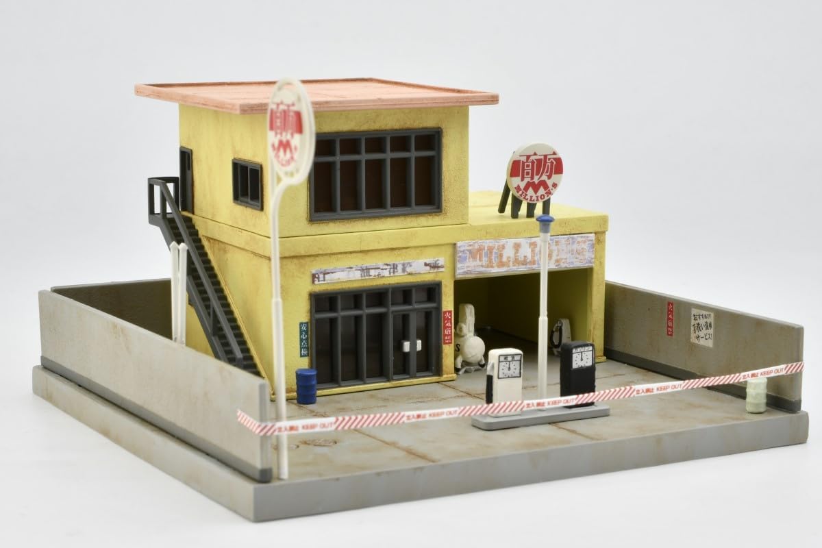 Tomytec Building Collection 183 Gas Station A - BanzaiHobby