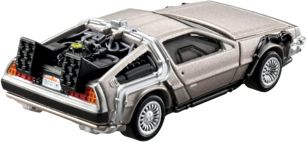 Tomica P Unlimited 07 DeLorean (Time Machine) - BanzaiHobby