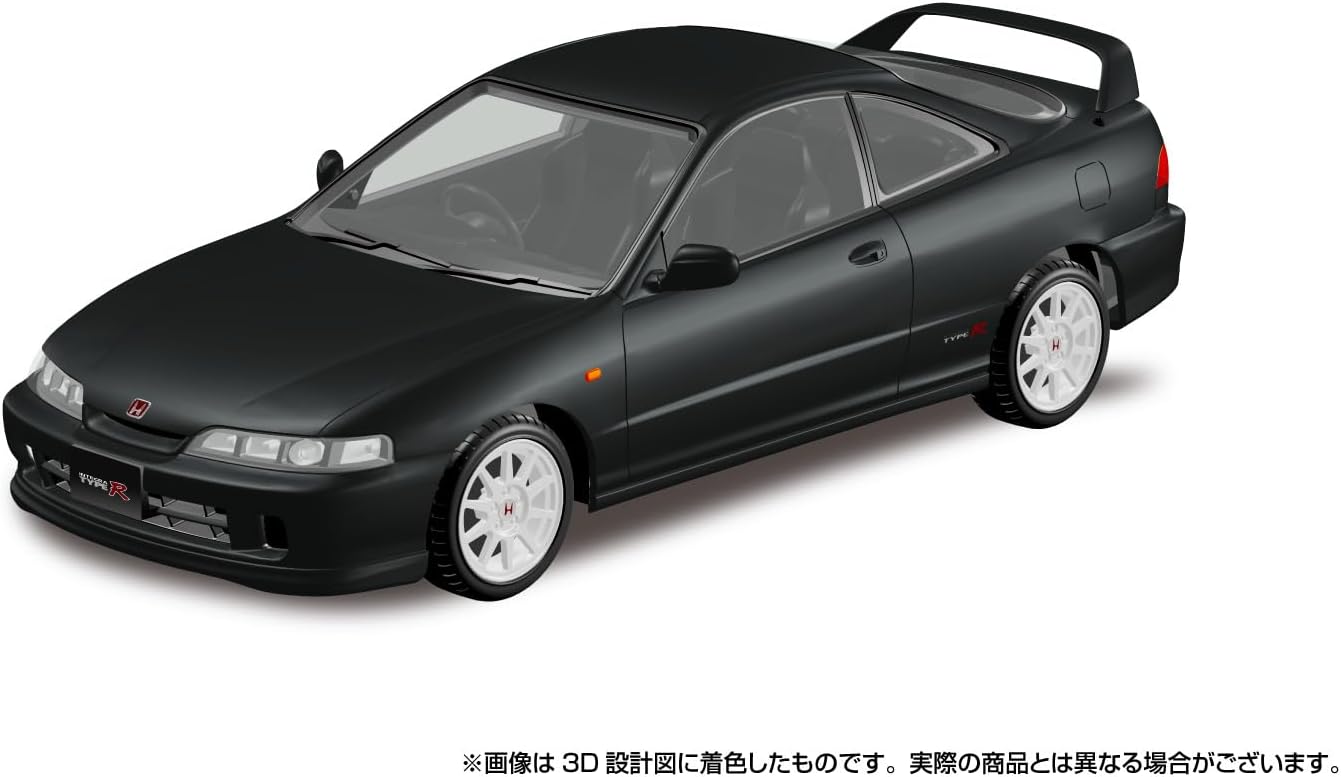 Aoshima 1/32 RakuPla Snap Kit No.22-GB Honda DC2 Integra Type R Granada Black Pearl