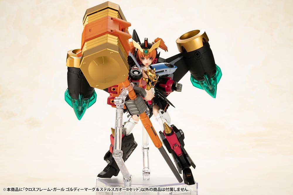 Kotobukiya CG010 GaoGaiGar Cross Frame Girl Goldie Marg & Stealth Gao II Set - BanzaiHobby