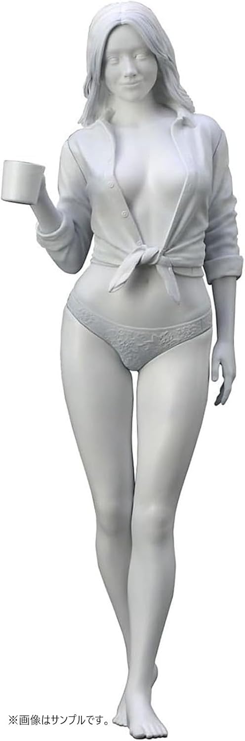 Hasegawa SP638 1/12 12 Real Figure Collection No.43 Morning Coffee - BanzaiHobby