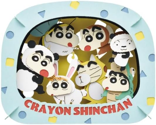 Ensky PT-257X Animal Shin-chan - Paper Theater - BanzaiHobby