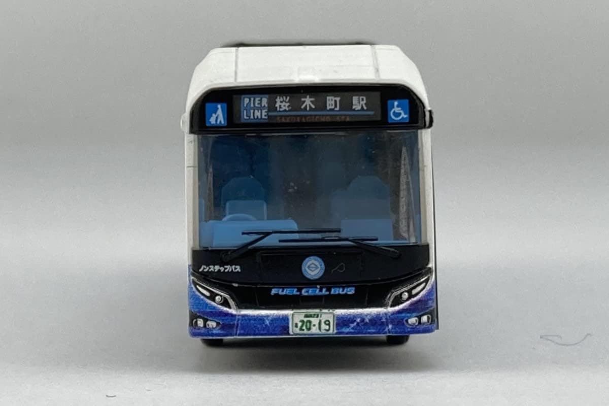 Tomytec Moving Bus System Toyota SORA + BM-04 Powered Motorized Chassis Set 'Yokohama City Transportation Bureau Ver.' - BanzaiHobby