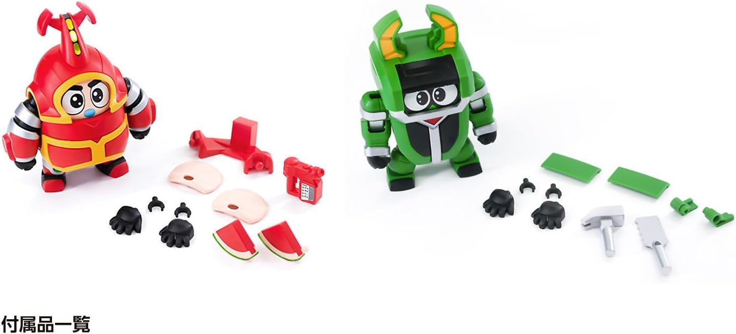 Wave KM-141 QOSMOS Series Bee Robo Kabutack & Kuwagiro Set - BanzaiHobby