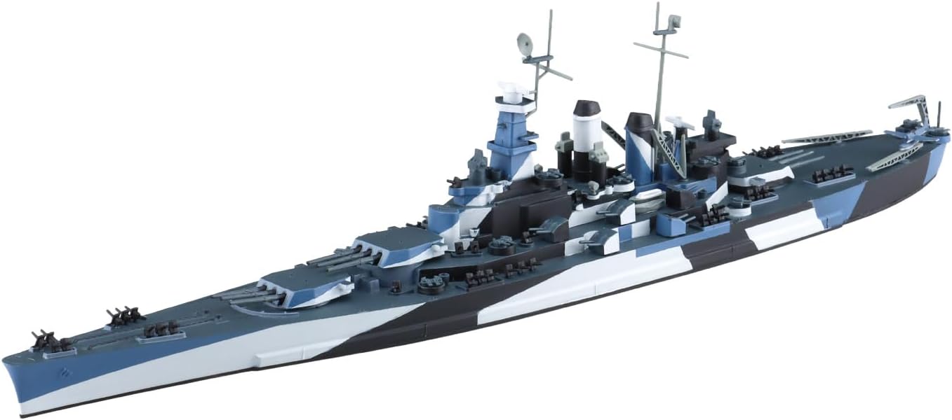 Aoshima WL611 1/700 Water Line No.611 US Navy Battleship North Carolina - BanzaiHobby